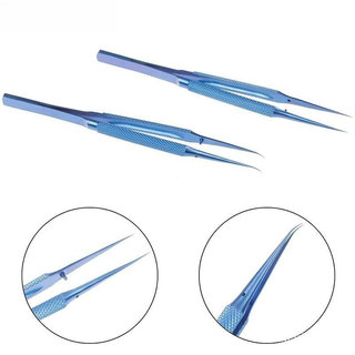 Pinça de liga de titânio de precisão de 0,15 mm tipo 84CT