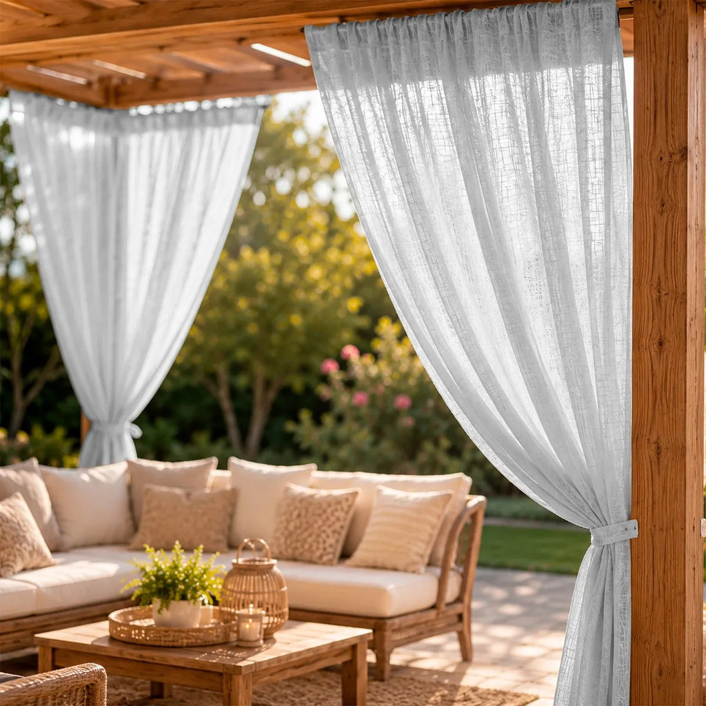 Cortina Varanda 1 Folha 4,00x2,20 Design Sofisticado Luxo