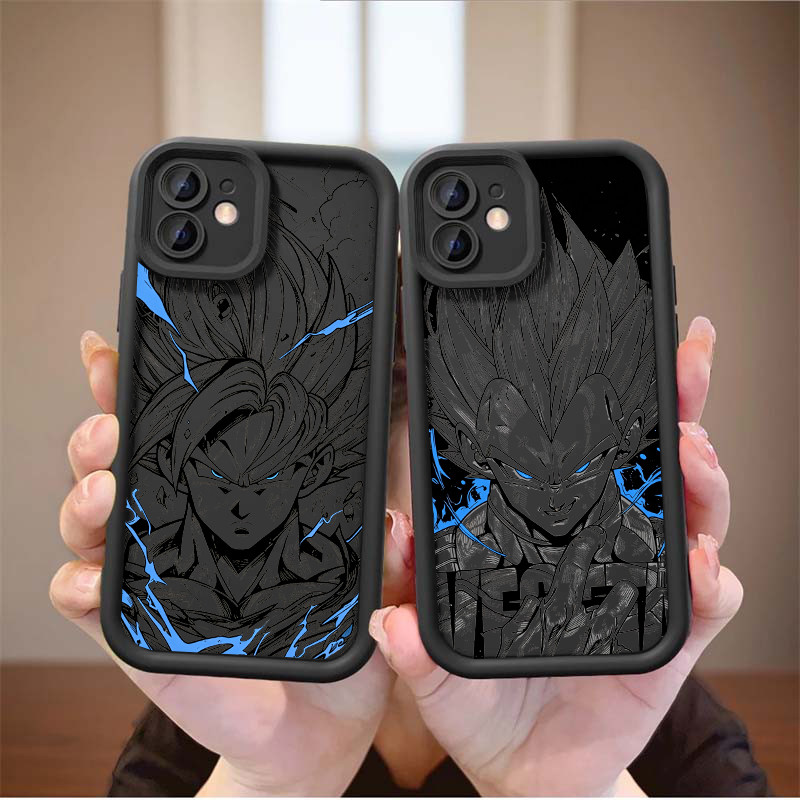 Capa Para Samsung Galaxy A54 A34 A14 A24 A05 A05S A52 A52S A32 A72 A04 A04E Caixa De Telefone Dragon Ball Goku Vegeta Si