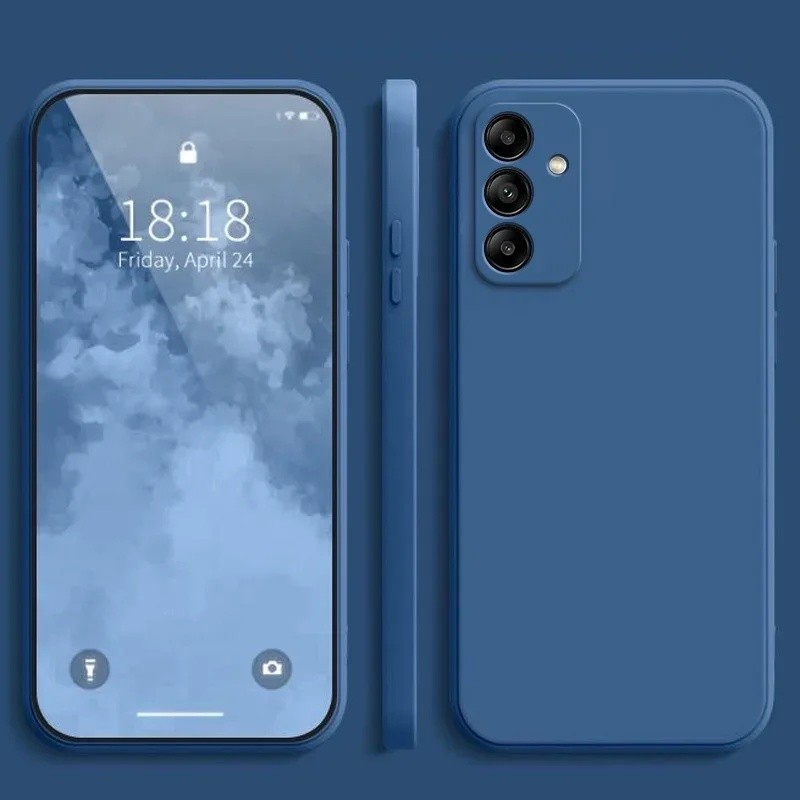 Sólido Ultra Fino Fosco Caso De Telefone Para Samsung Galaxy A17 A16 A26 A36 A56 A15 A25 A35 A55 A14 A27 A57 A54 Capa De
