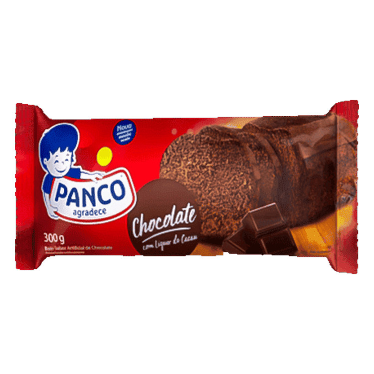 Panco Bolo de Chocolate com Licor de Cacau Pacote 300g