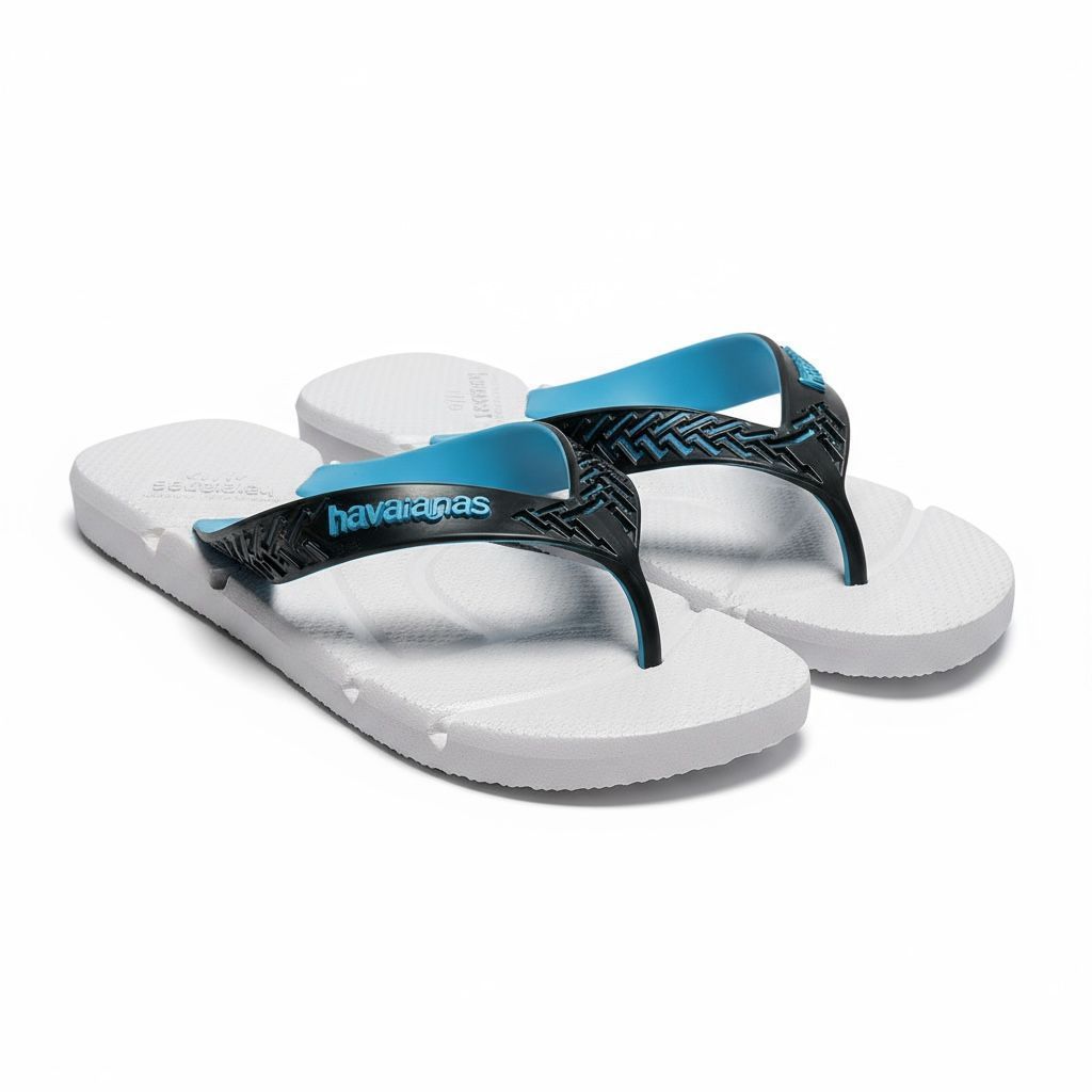 Chinelo Sandália Masculino HAV 2.0 Power do 37 ao 44 Confortável Ortopédica e Anatômica Antiderrapante Com Tiras Grossas