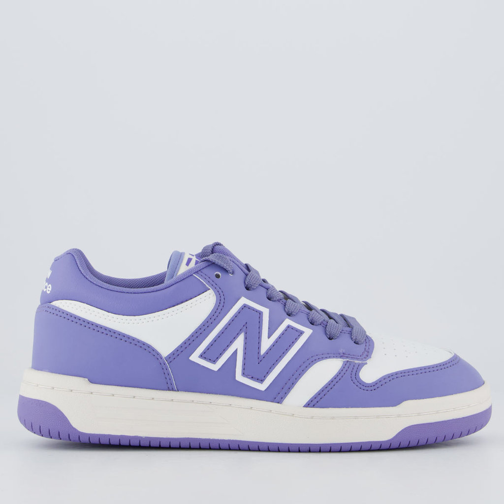Tênis New Balance 480 Low Feminino Lilás e Branco
