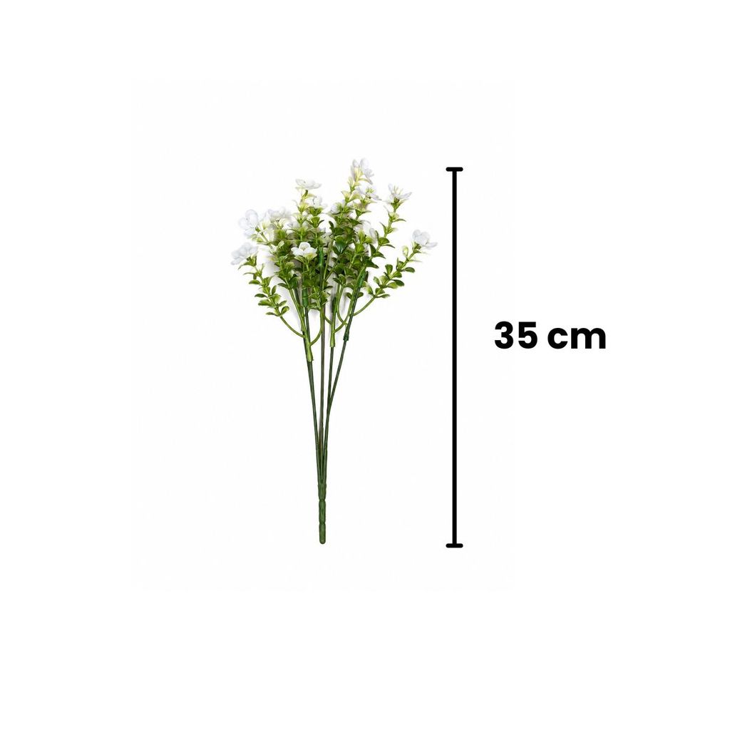 Buque Flor Nemesia Artificial P/ Decoração, Arranjos, Festas — imagem 2 de 2