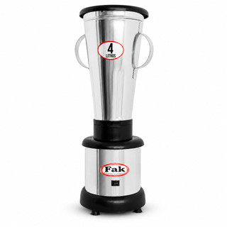 Liquidificador Baixa Rotação Industrial 4 Litros 800w Inox