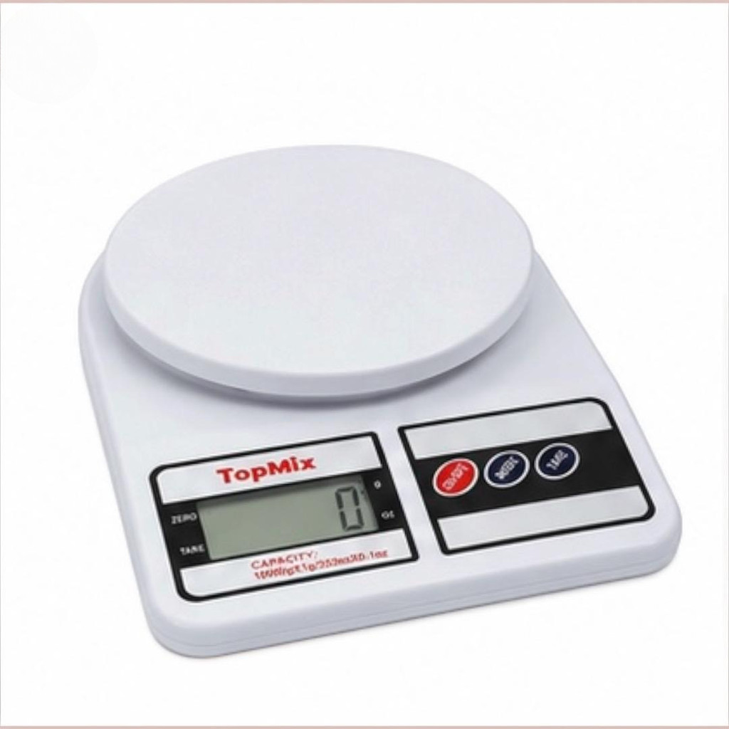 Balança Digital Cozinha Portátil 10 kg com Função Tara e Display Iluminado.