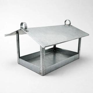 Comedouro Para Aves Pet Júnior Passaros Livres Pequeno N/a Prateado