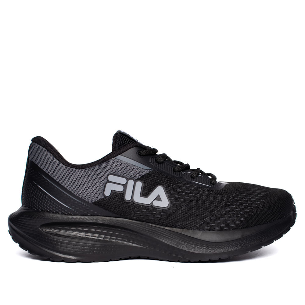 Tênis Masculino Fila Rise Up Preto/Cinza