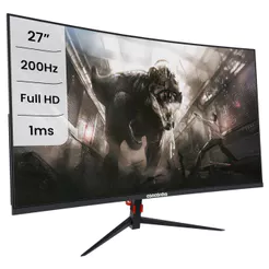 Monitor Concórdia Gamer Curvo 27" CZ270F 200hz Led Full HD 1ms 2xHDMI, DP sRGB 100% Freesync Premium