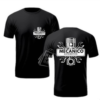Camiseta Mecânico Oficina Uniforme Profissional Serviço envio rapido