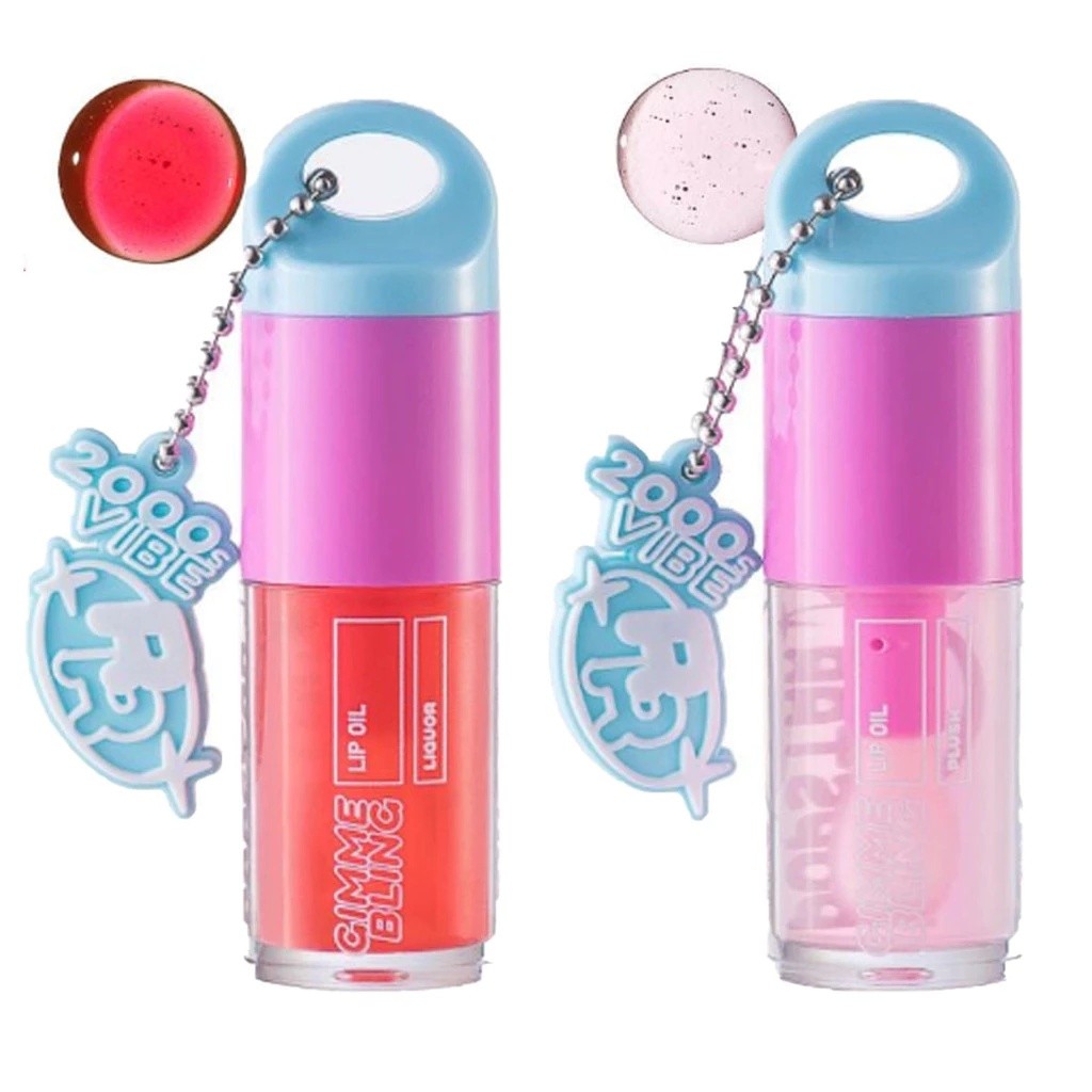 Lip Oil Gimme Bling Popstar Ruby Rose Brilho Intenso + Hidratação