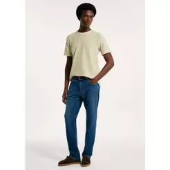 Calça Jeans Masculina Reta