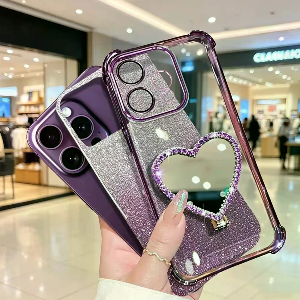 Para Xiaomi Redmi Note 17 15 14 13 12 Pro Plus Note17Pro Note15Pro + Suporte De Espelho Magnético Capa De Telefone — imagem 2 de 2
