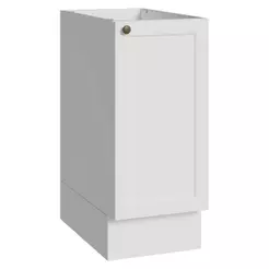 Balcão de Cozinha 35 cm 1 Porta (Sem Tampo) Branco Vik Madesa