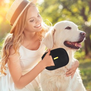 2 peças, luvas de remoção de pelos, dispositivo de remoção de pelos de animais; Luvas elétricas para remoção de pelos