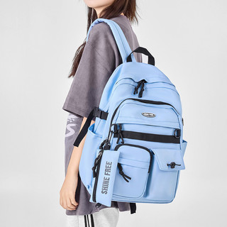 Mochila japonesa de grande capacidade estilo ferramentas estudante universitário esportes lazer mochila Retro simples ju