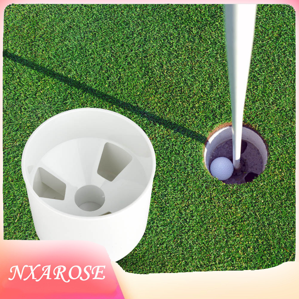 Nxarose Nxarose Copo de Buraco de Golfe Portátil Colocando Quintal Jardim Quintal Prática Vara Auxiliares de