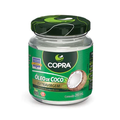 Óleo de Coco Extravirgem Vidro 200ml Copra