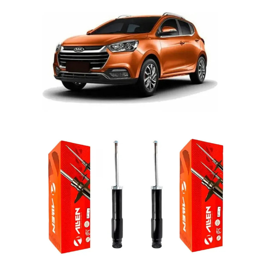 Par Amortecedor Traseiro Jac T40 2018 2019 2020 2021 2022