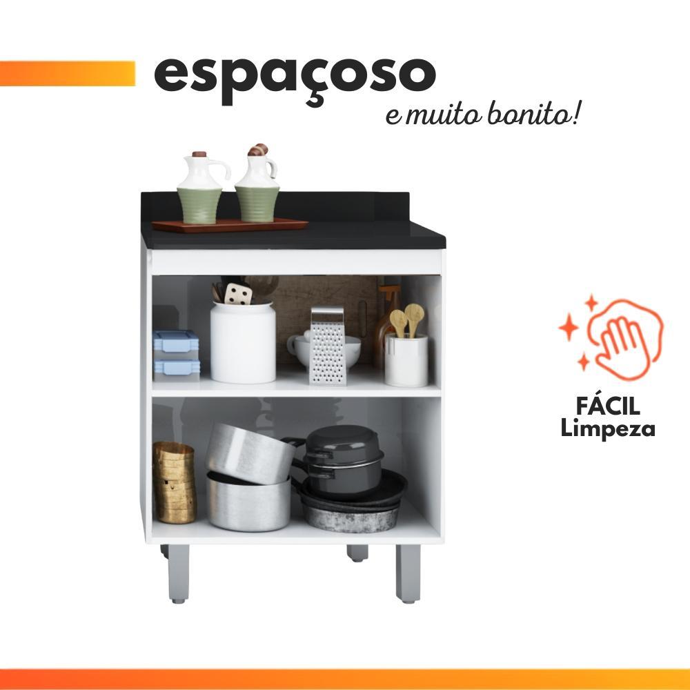 Balcão De Cozinha E Lavanderia Com 2 Portas 0,70m Top Class · foto 2
