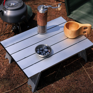 Mesa de liga de alumínio ultraleve ao ar livre ultra-pequena dobrável mesa de lazer tenda mesa de acampamento mesa de ca