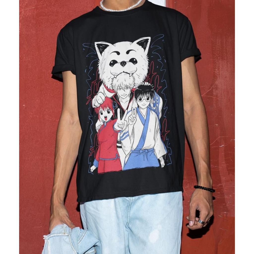 Atelier das Estampas Camiseta Masculina Estampa Anime Gato Humano Personagens Femininas Moderna Confortável Estilosa Urb