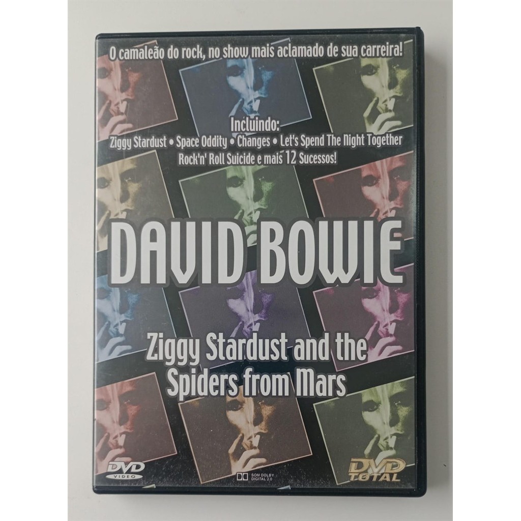 DVD DAVID BOWIE - ZIGGY STARDUST direção