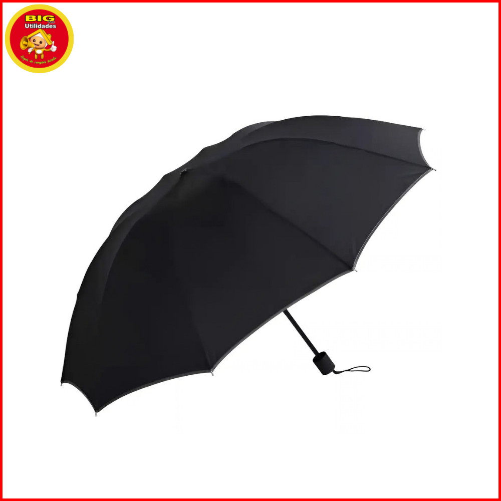 Sombrinha Guarda-Chuva BLACKOUT Varetas reforçadas Proteção UV Diâmetro 96cm SM 8340