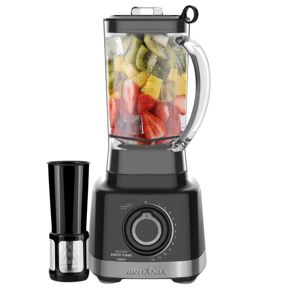 Liquidificador Britânia Blq1300p Fortis Turbo 3l 127v