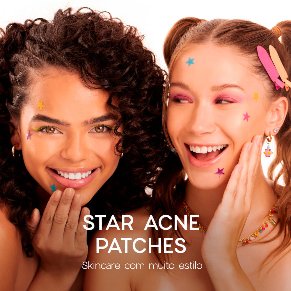 Adesivos Secativos para Espinhas com Ácido Salicílico - Star Acne Patches 4you 12un · foto 2