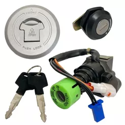 Kit Ignição Conjunto De Travas Dafra Apache 150 2010 Até 2015