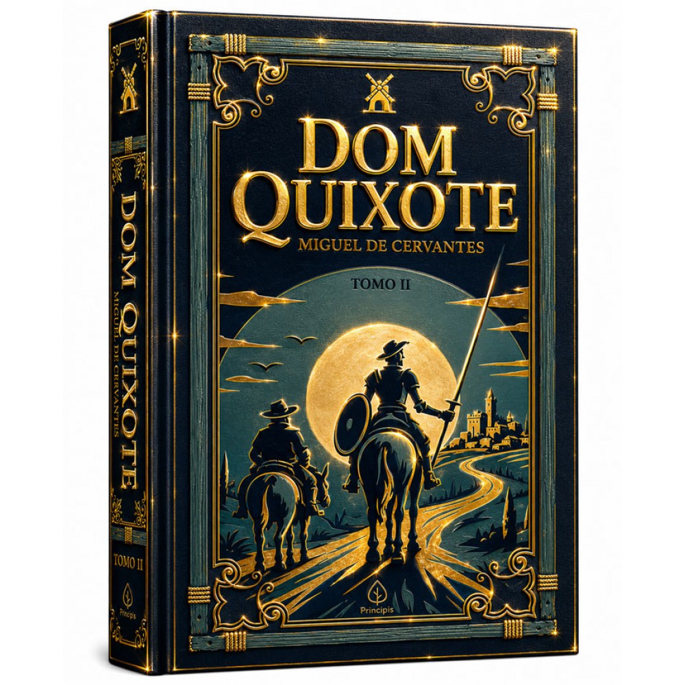 Livro Dom Quixote - Tomo 2 - Edição Supreme Capa Dura com Alto Rel