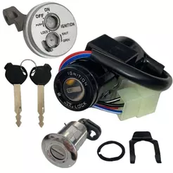 Kit Ignição Conjunto Travas Biz 125 Es Ks Flex 09/15