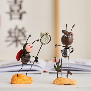 Besouro Desktop cura pequenos ornamentos criativo bonito Gadgets escritório crianças presentes acessórios para casa orna