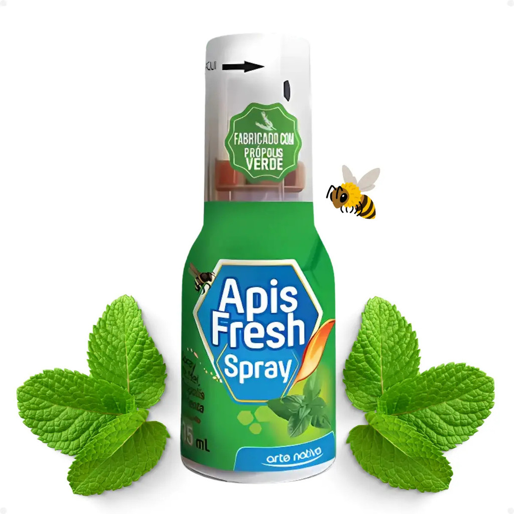 Apis Fresh Spray Própolis e Menta Verde 35ml - Arte Nativa — imagem 2 de 2