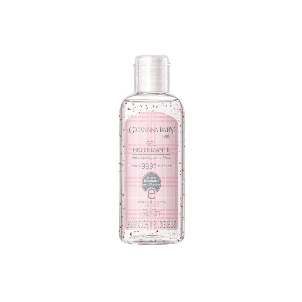Álcool Em Gel Higienizante Para Mãos Giovanna Baby Classic 60ml