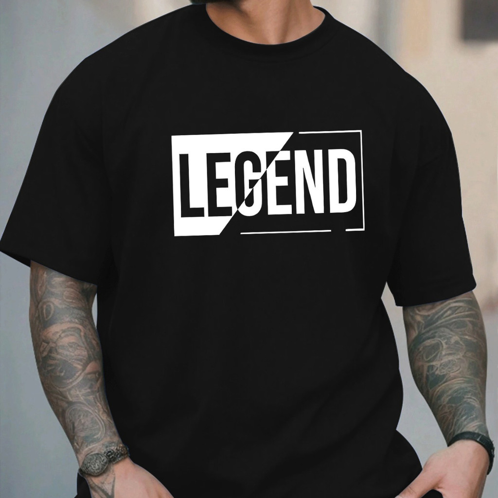 Camiseta Masculina Manga Curta Estampada Camisa 100% Algodão Blusa Básica Moda Masculino T-Shirt