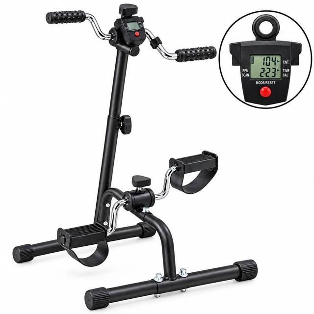 Mini Ciclo Bike Exercício Braços e Pernas Bicicleta Ergométrica Doméstica para Idosos Fitness Reabilitação