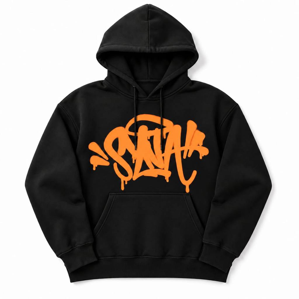 Moletom Canguru Com Capuz Masculino Estampado Syna Hip Hop Flanelado Estiloso Moda Masculina