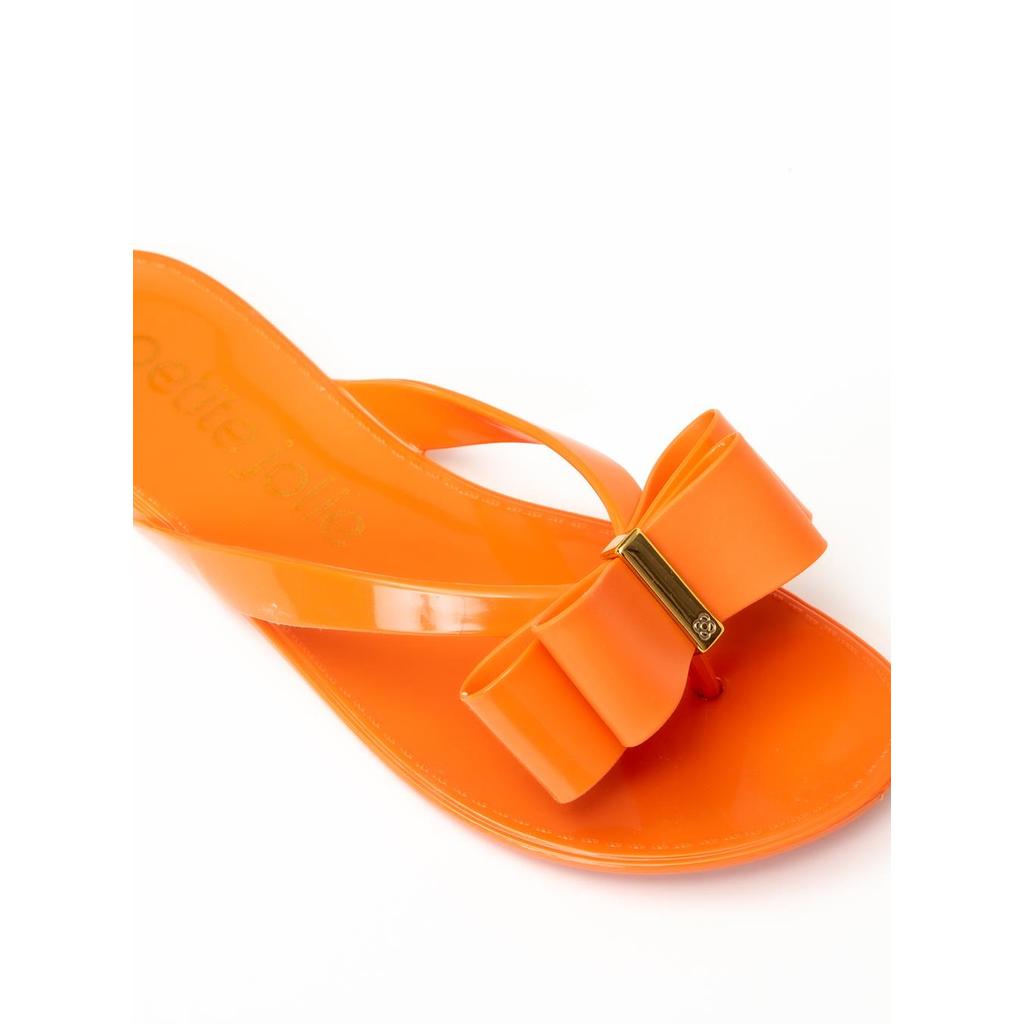 Chinelo Petite Jolie Lucky Laranja Tangerina PJ5585 · foto 2