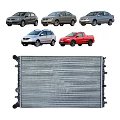 RADIADOR FOX GOL SAVEIRO VOYAGE 1.0 1.6 1.8 COM AR 2007 08 09 10 11 12 13 14 15 16 17 18 19