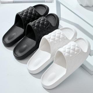 Chinelos femininos verão casais homens pisando na merda sentimento uso doméstico simples banheiro banho antiderrapante l