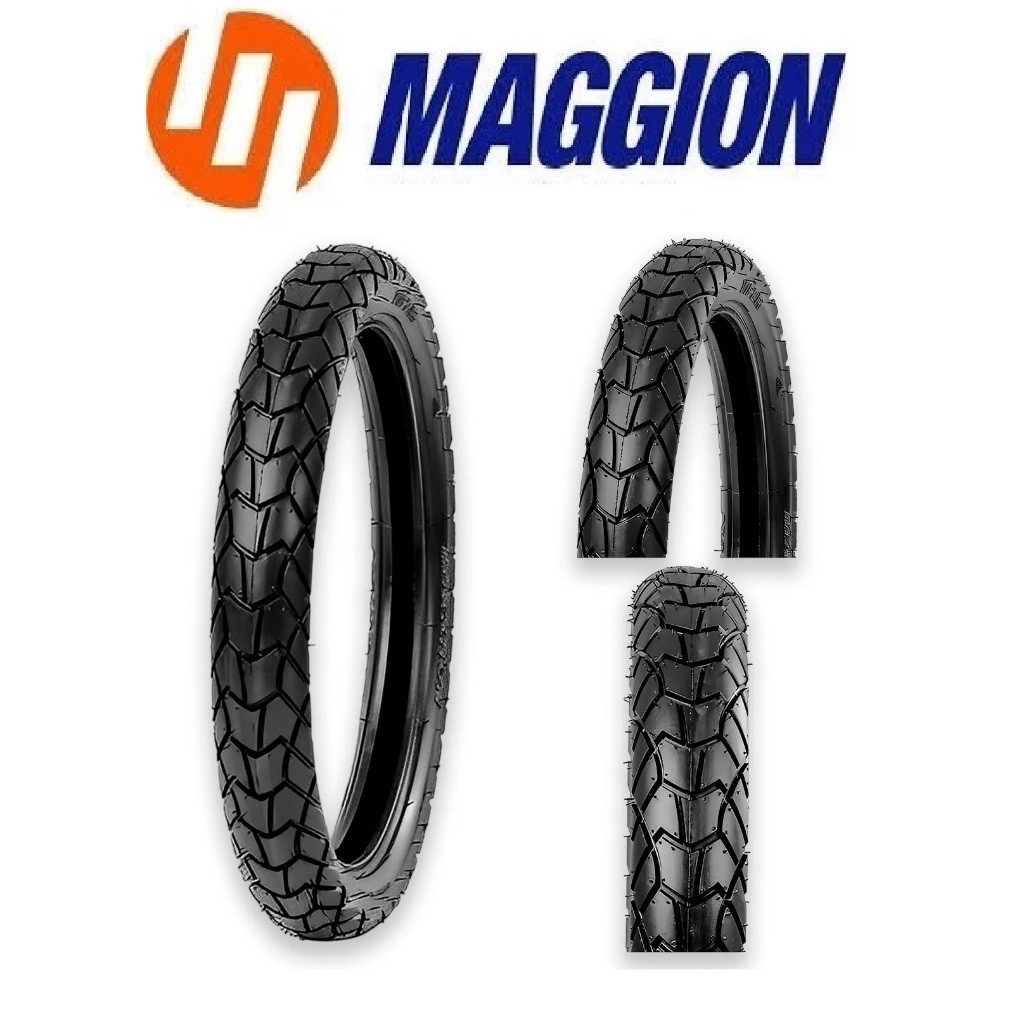 Pneu Traseiro 110/90-17 Maggion Viper Nxr Bros Xre Crosser Xtz Uso Com Câmara