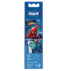 Refil Para Escova Elétrica Oral-B Kids Spider-Man 2 Unidades