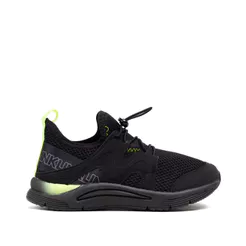 Tênis Infantil Klin New Sport Elástico Preto/verde