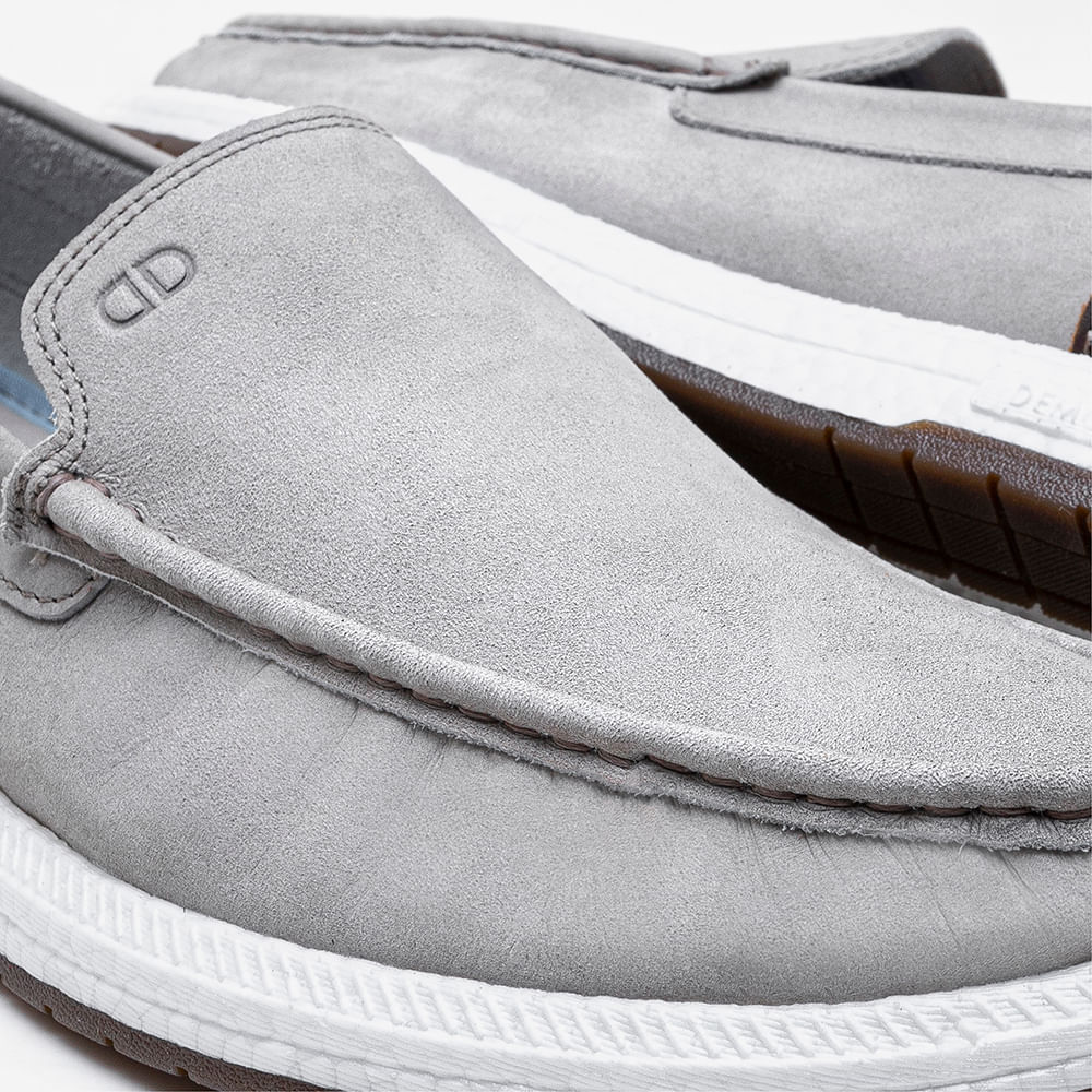 Mocassim Easy Flop Pulse Cinza — imagem 2 de 2
