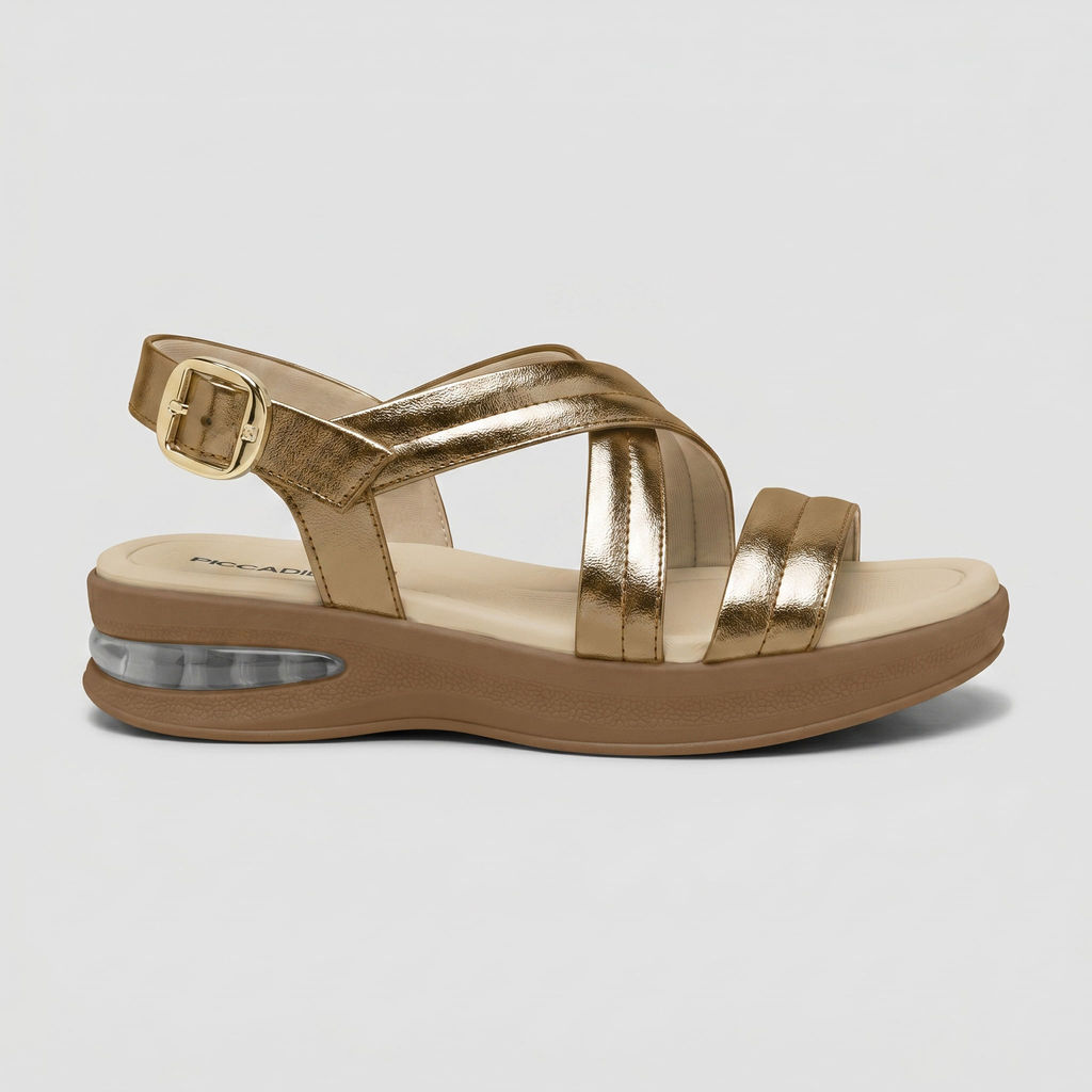 Sandália Soft Step Ouro Velho