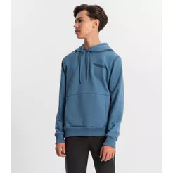Moletom Juvenil Masculino Com Capuz Minty Azul