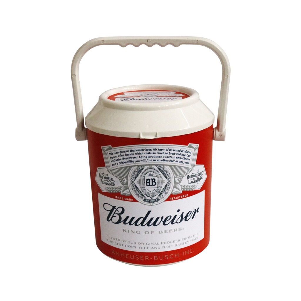 Cooler Térmico 7L Budweiser Com Alça Mantém Bebidas Geladas Por Horas
