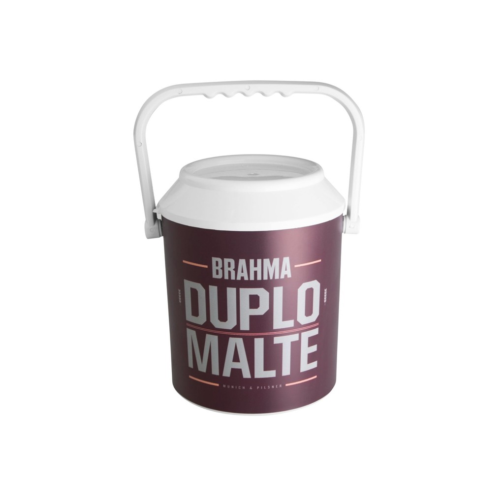Cooler Térmico 7L Brahma Duplo Malte Com Alça Bebidas Geladas Sempre